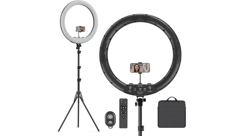 hagibis dimmable ring light