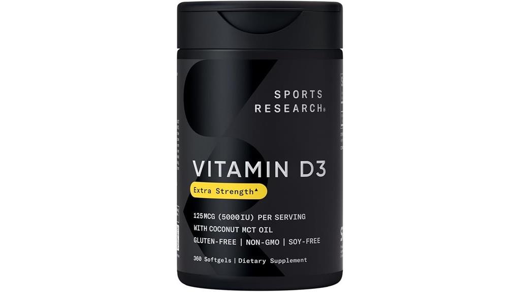 high dose d3 softgels