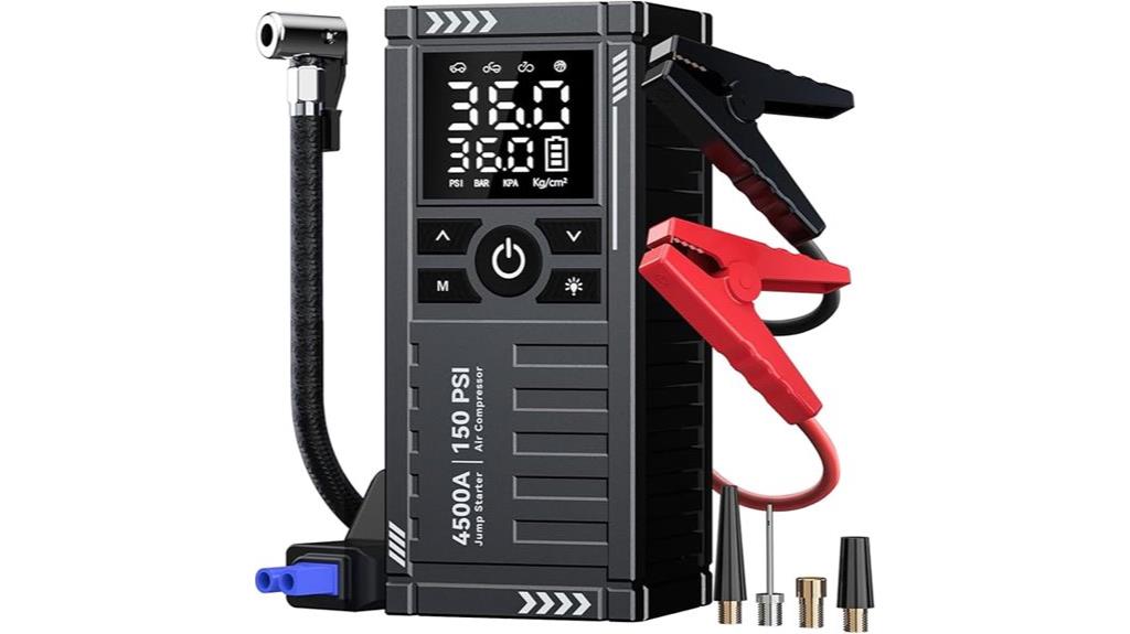 high power portable jump starter
