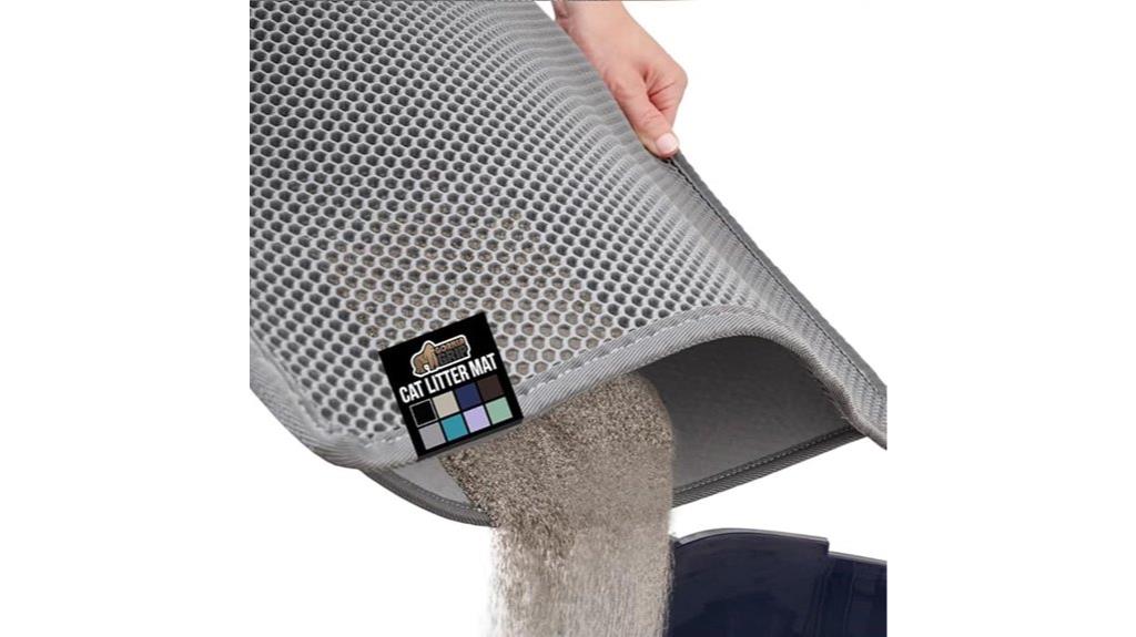 honeycomb cat litter mat