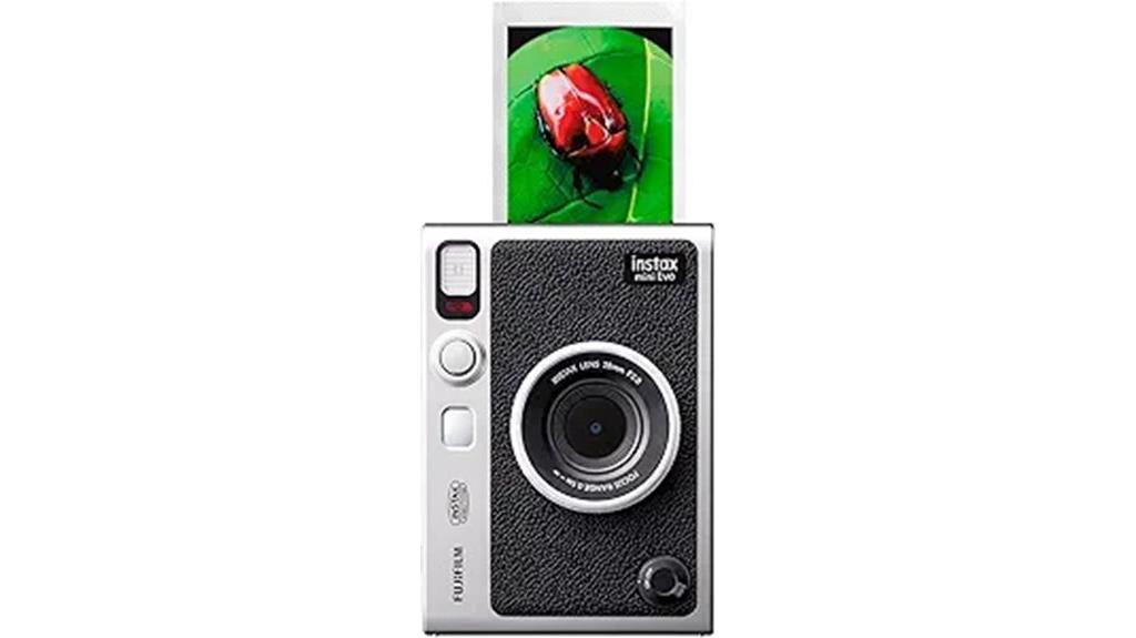 instant camera with hybrid features