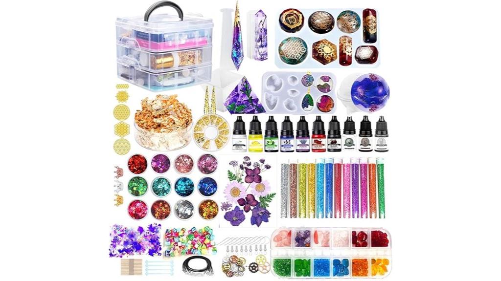 jewelry making resin kit