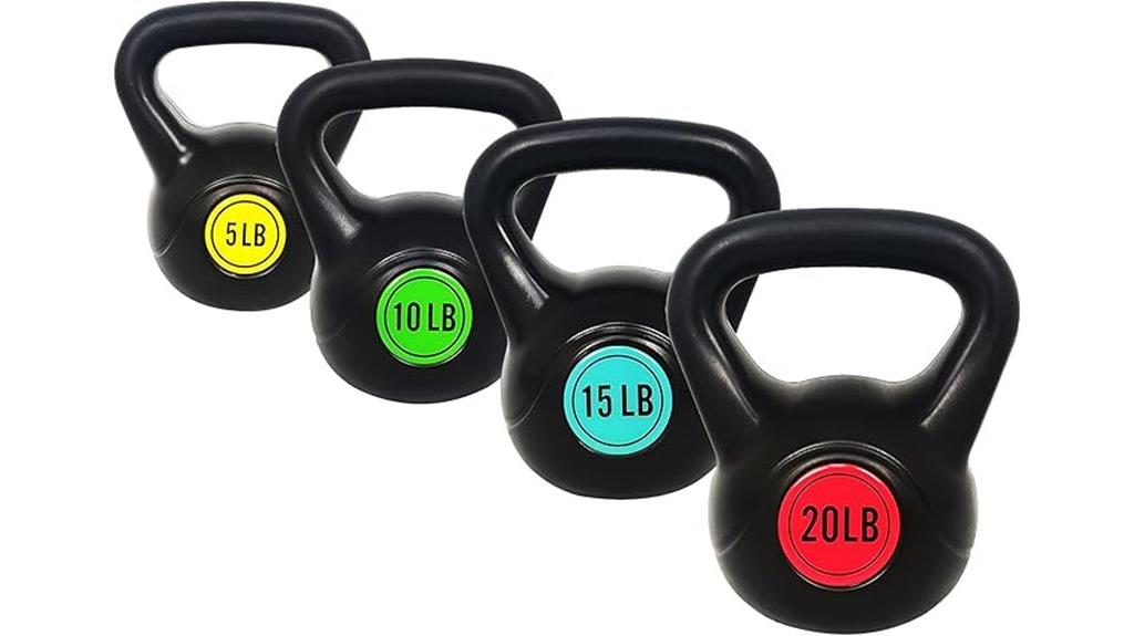 kettlebell set for strength
