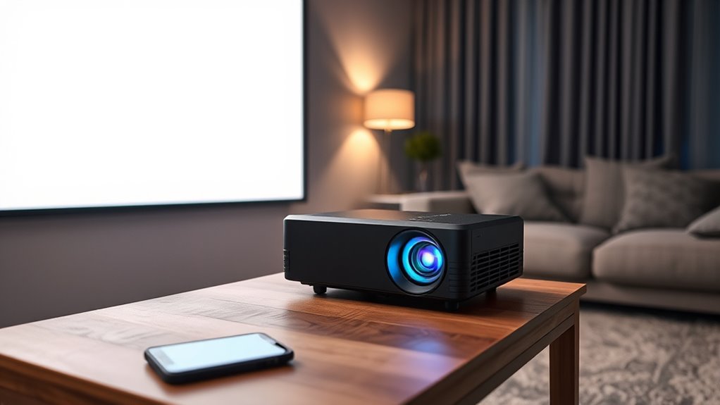 key portable projector features