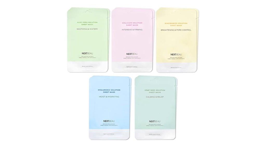 korean collagen mask pack