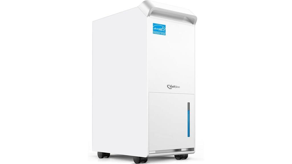 large capacity dehumidifier with drain