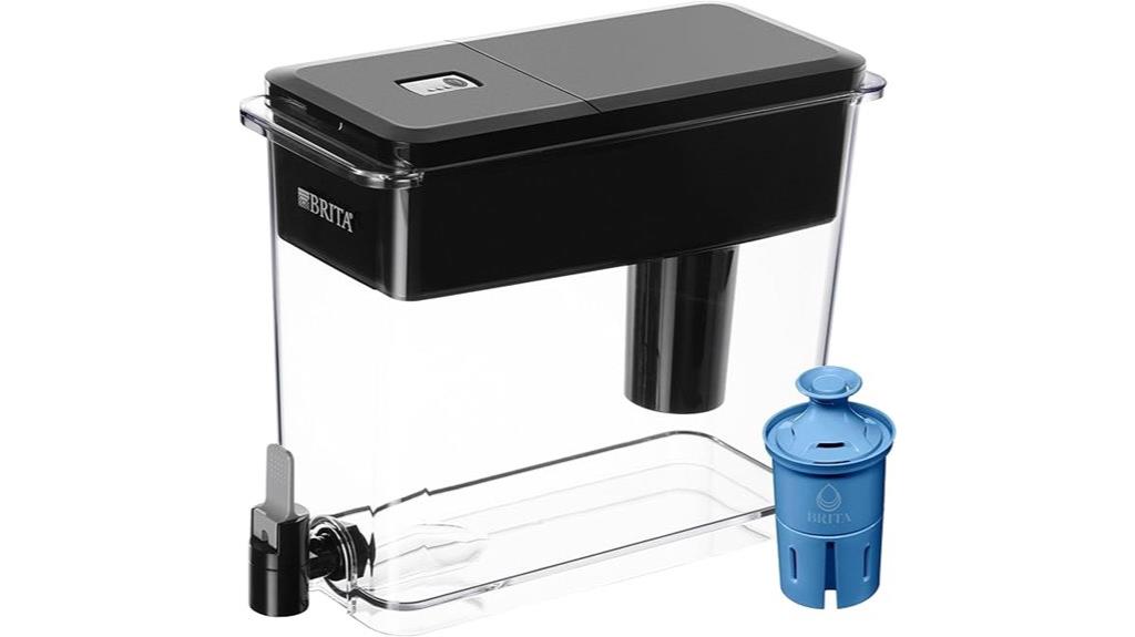 large capacity filtered dispenser