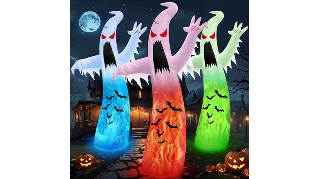 large ghost inflatable decoration