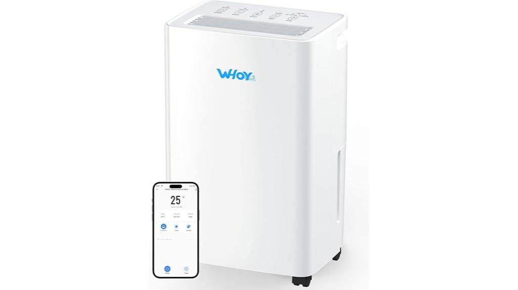 large home dehumidifier capacity