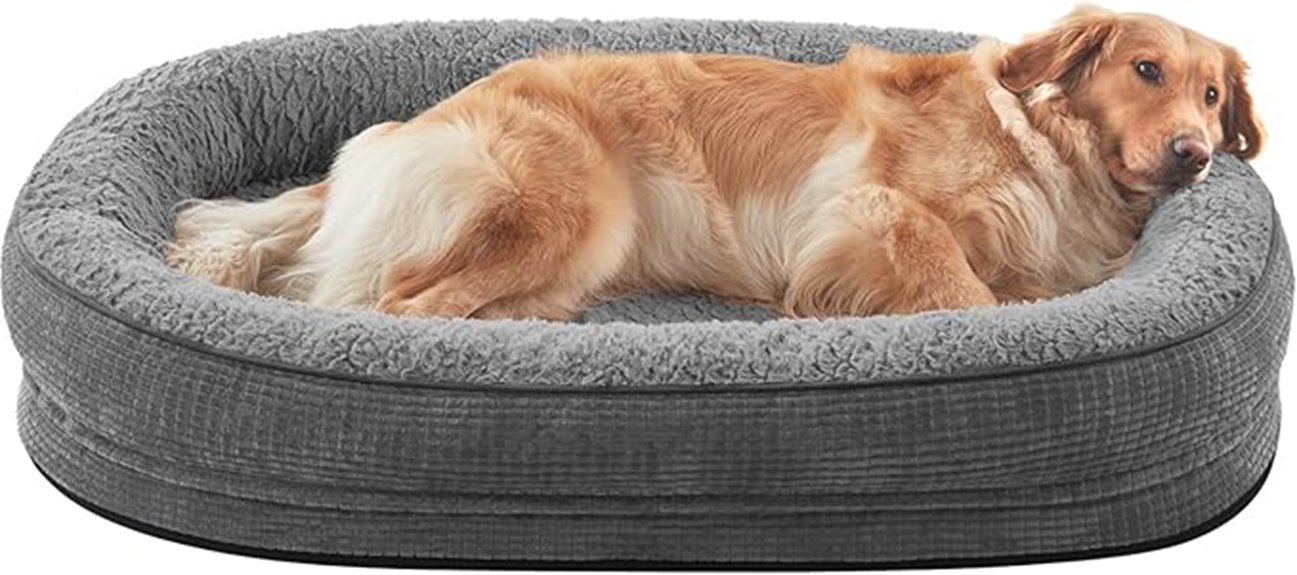large orthopedic memory foam