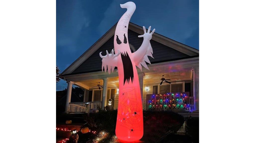 large outdoor inflatable ghost