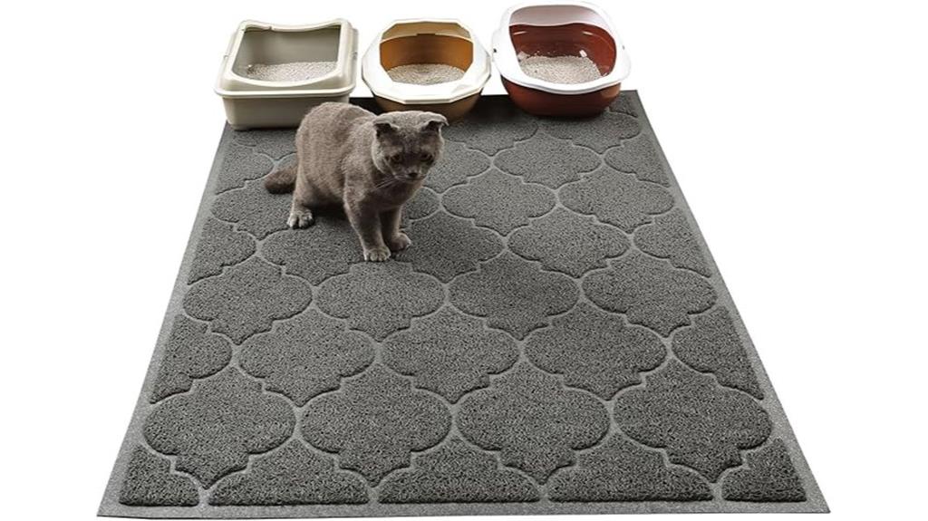 large phthalate free litter mat