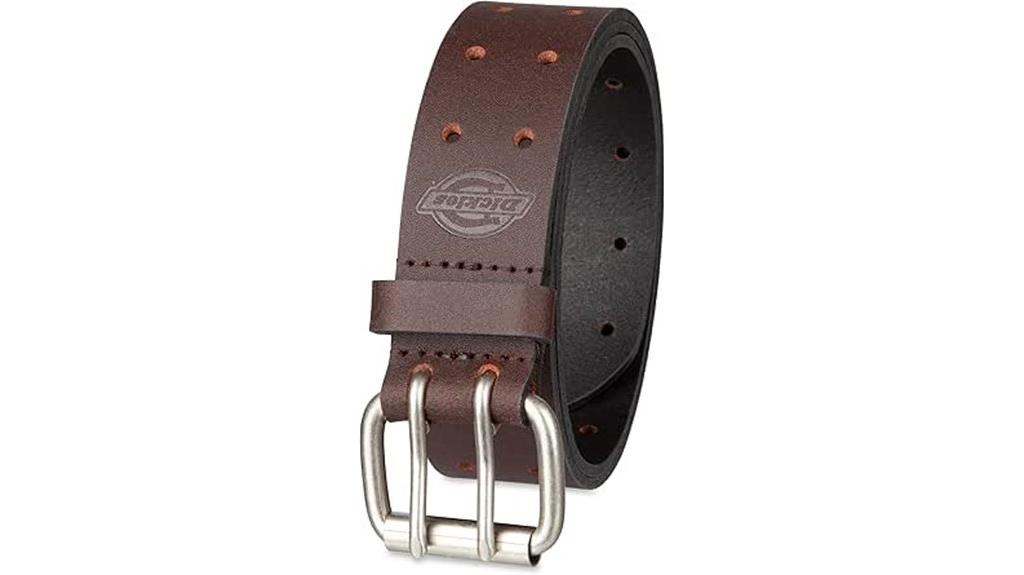 leather work belt buckle