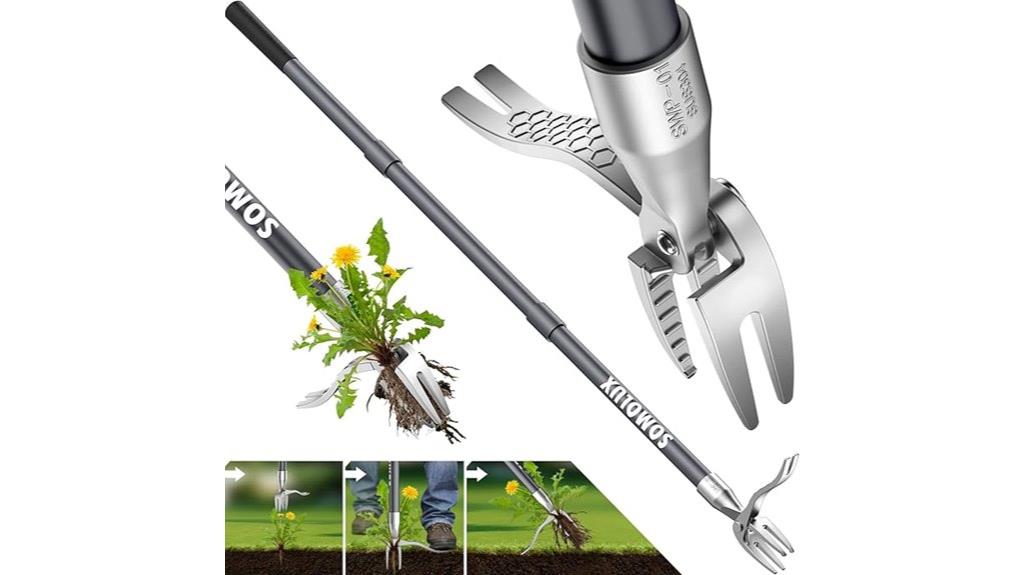 long reach garden weeder