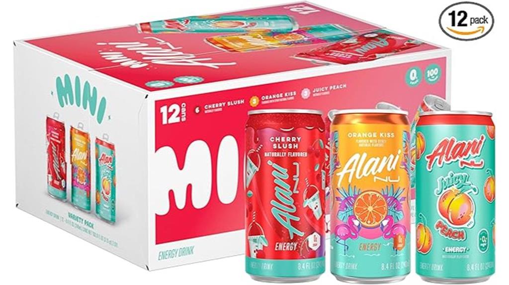 low calorie energy drink pack