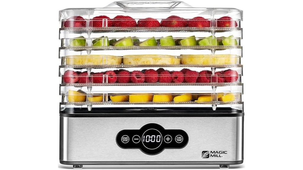 magic mill 5 tray dehydrator
