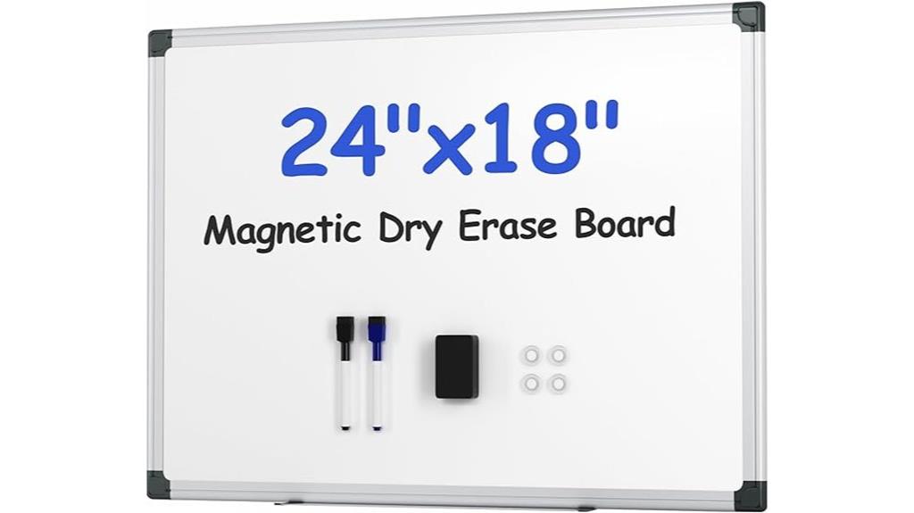 magnetic white board kit