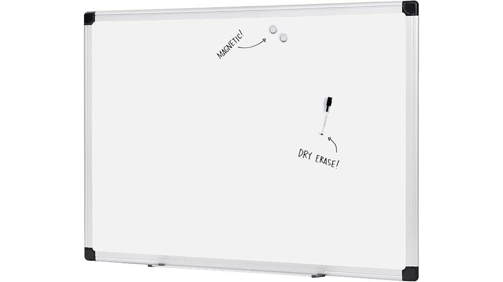 magnetic whiteboard 36x48 inches