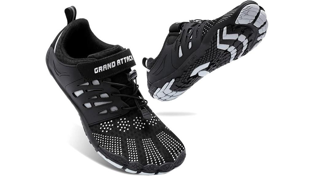 men s barefoot shoe attack
