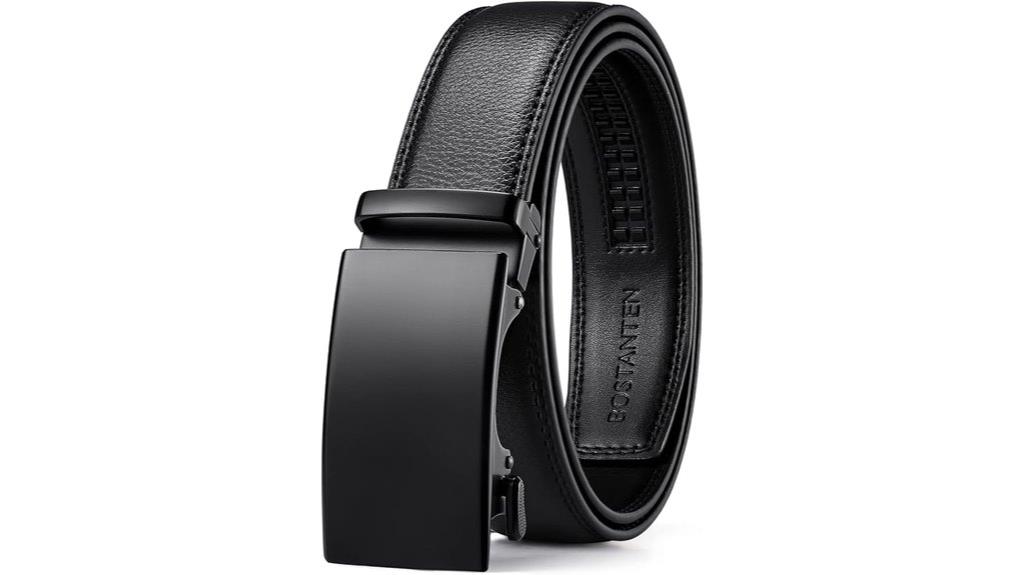 men s leather ratchet belt