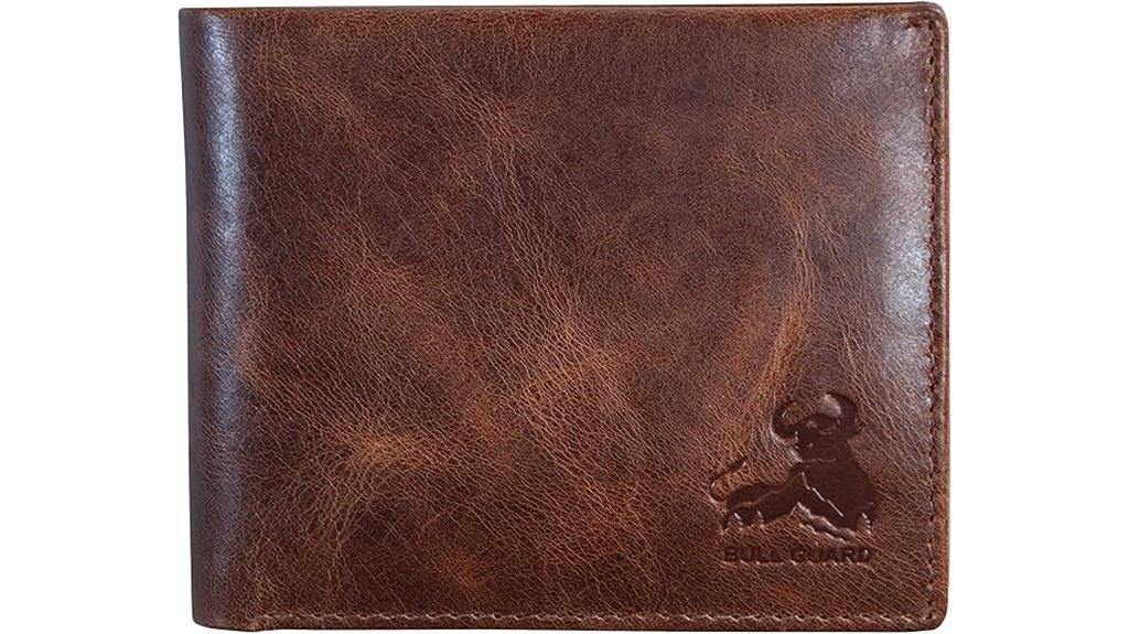 men s rfid leather wallet