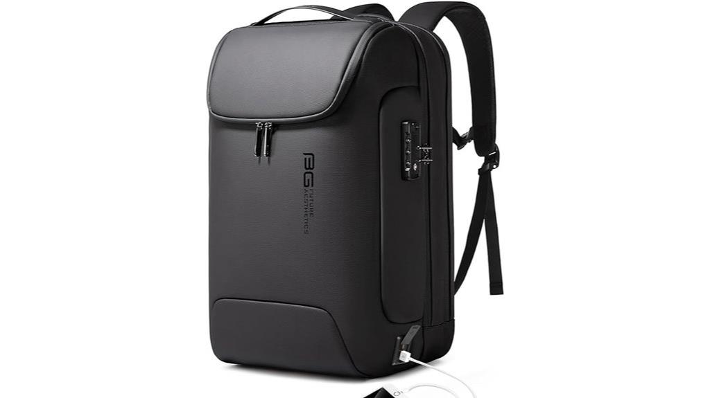 men s waterproof anti theft backpack
