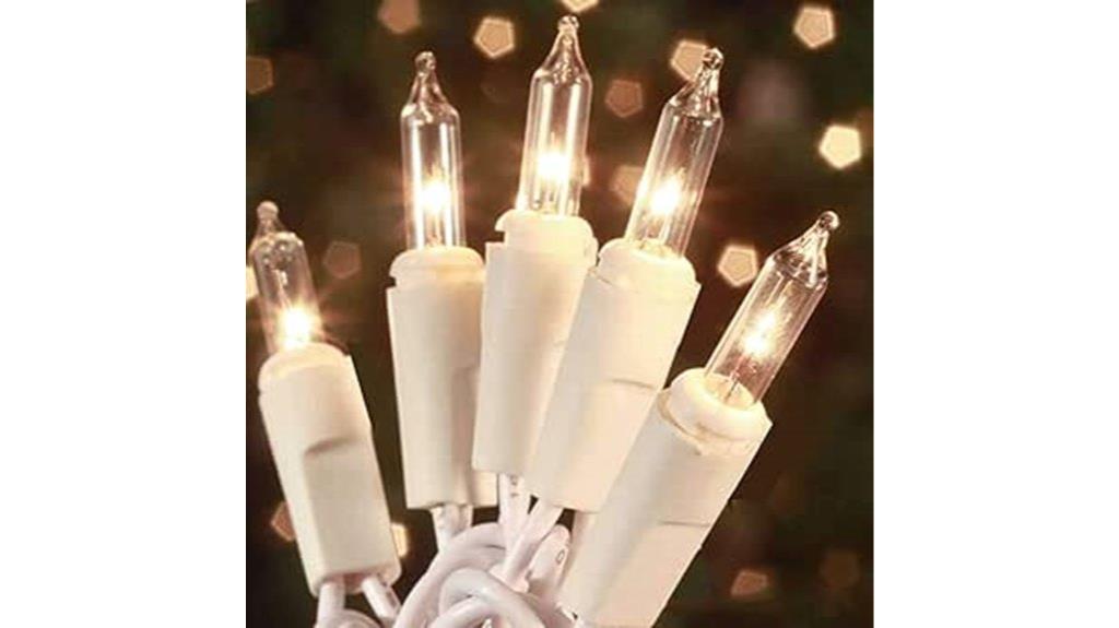 mini clear christmas lights
