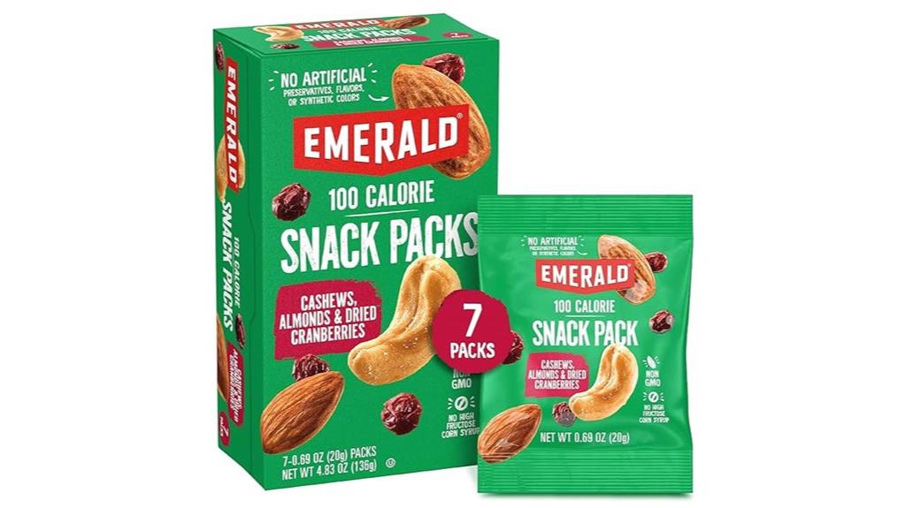 mixed nut snack pack