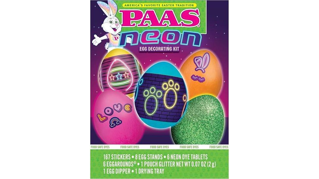 neon easter egg kit