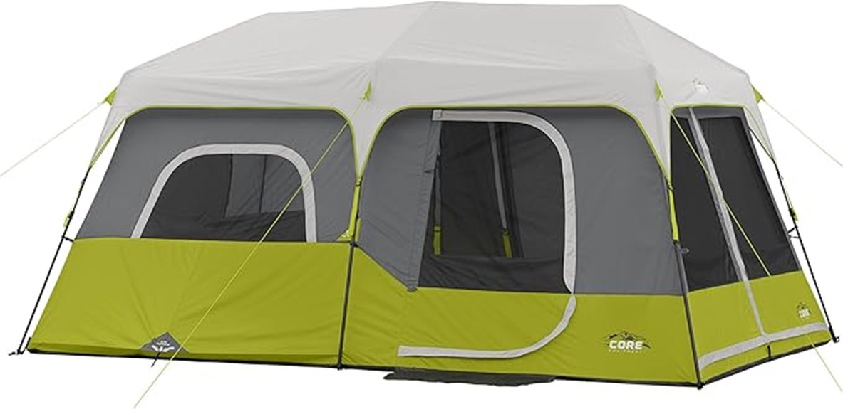 nine person cabin tent