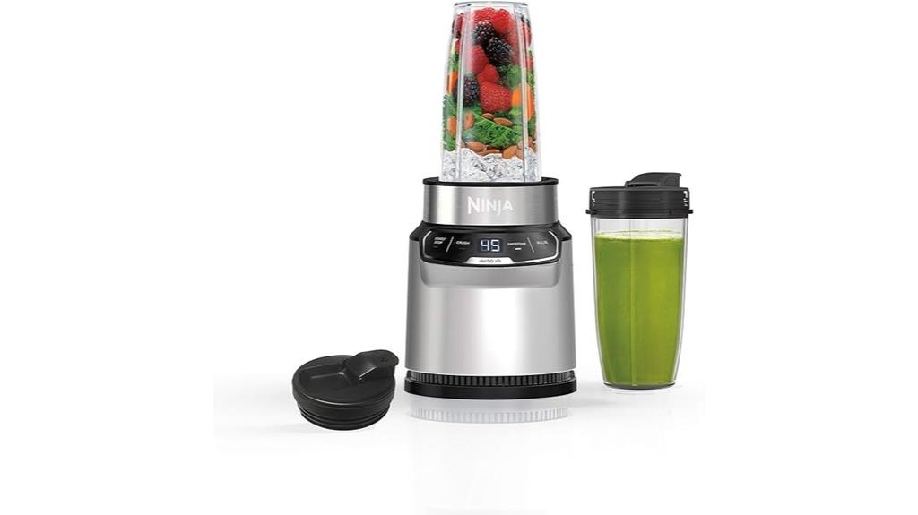 ninja nutri blender silver