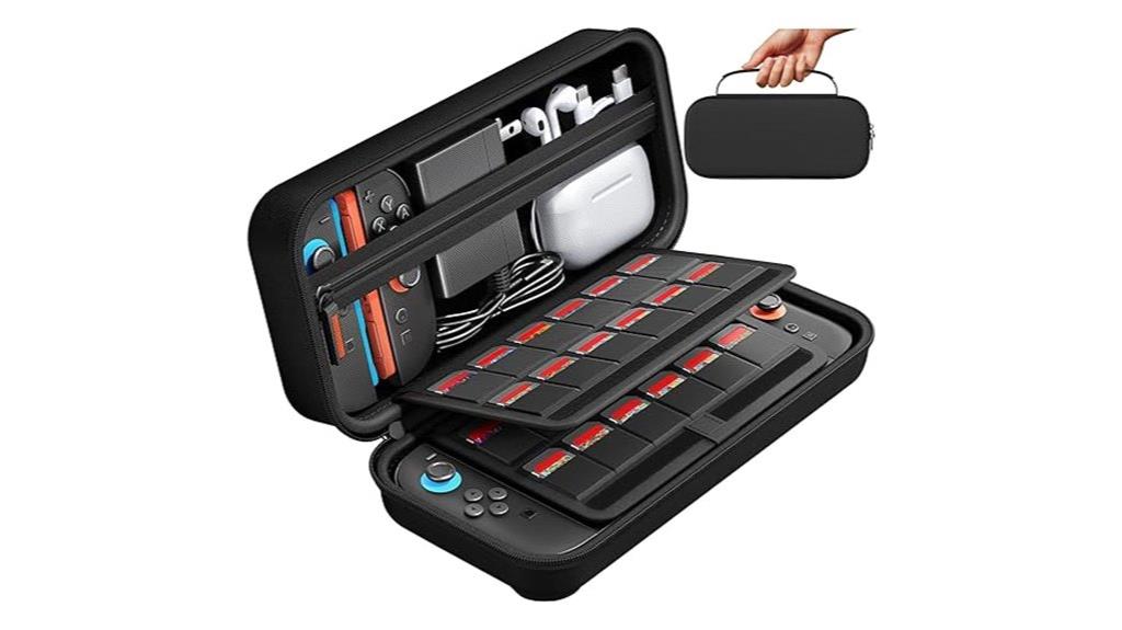 nintendo switch case with 24 cartridges