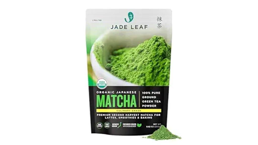 organic green tea powder