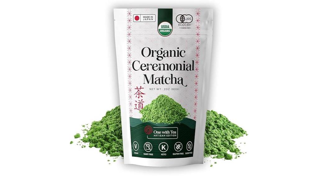 organic matcha powder 2oz