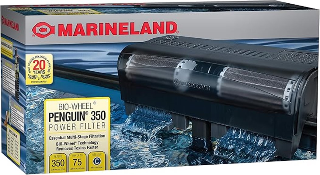 penguin aquarium filtration system