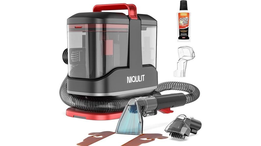 portable carpet and upholstery cleaner