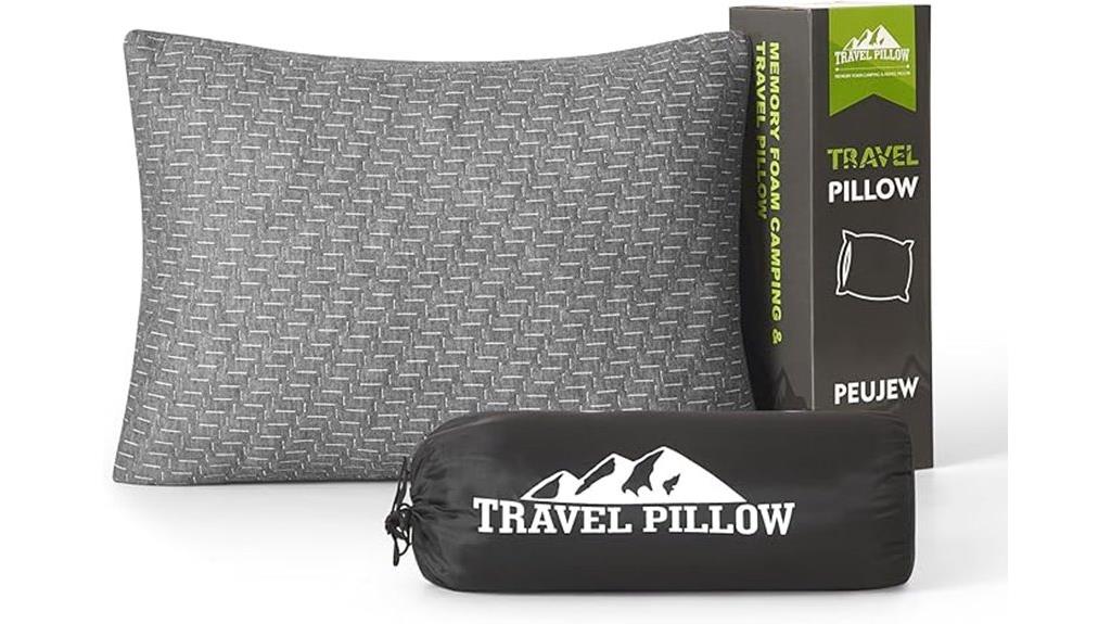 portable compact travel pillow