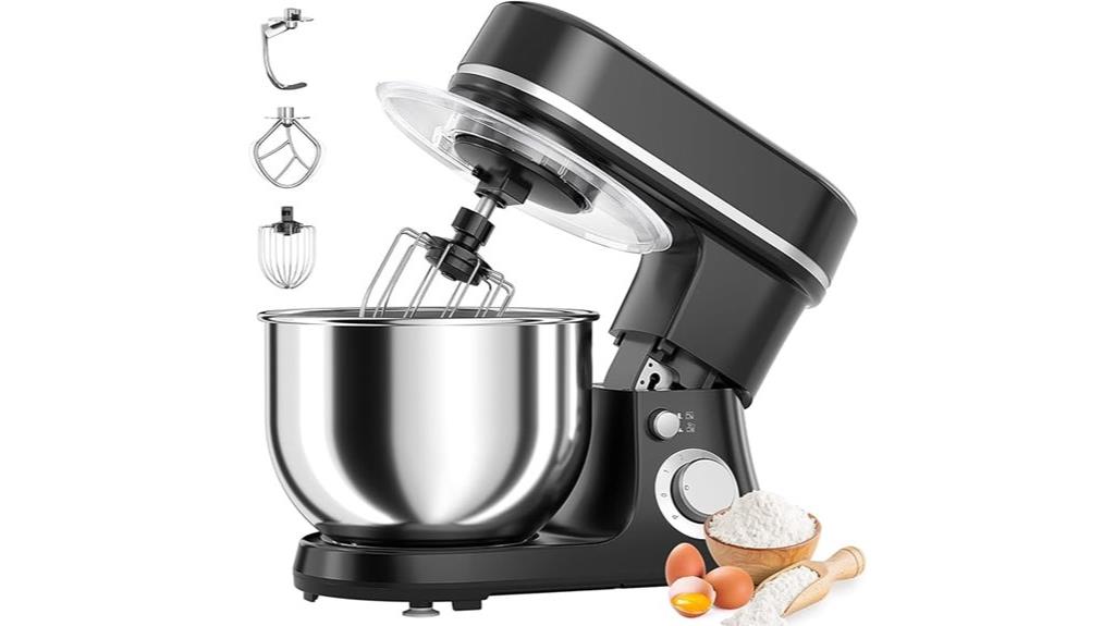 powerful mixer with bowl