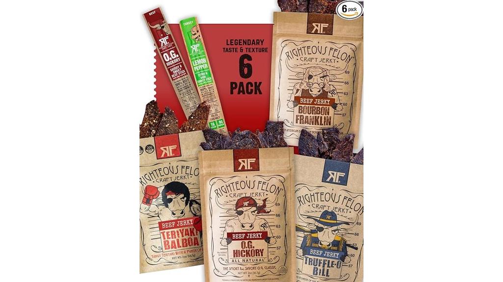 premium beef jerky gift pack