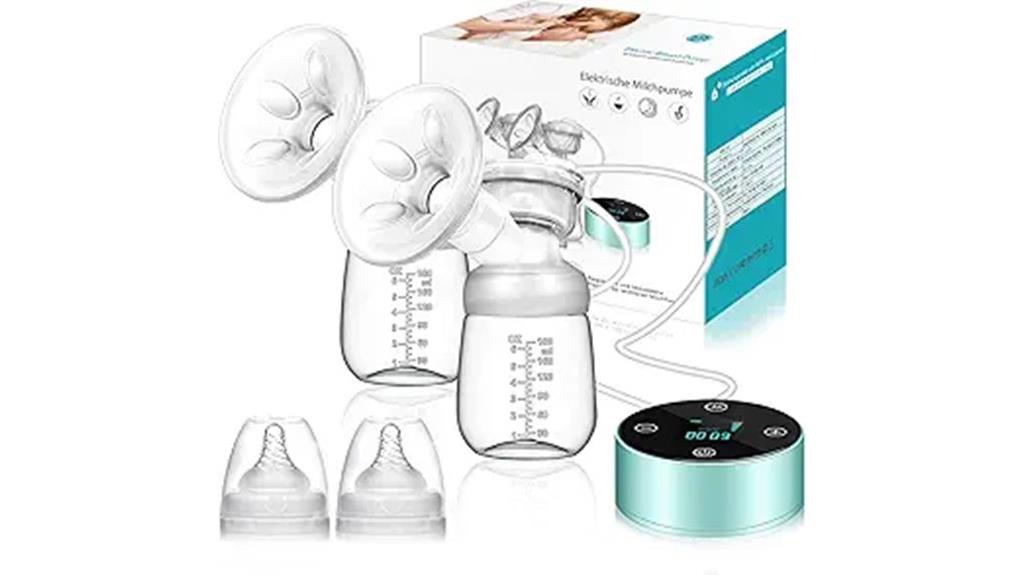 rechargeable dual nursing pump