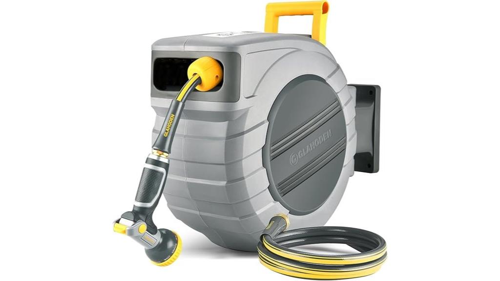retractable hose reel