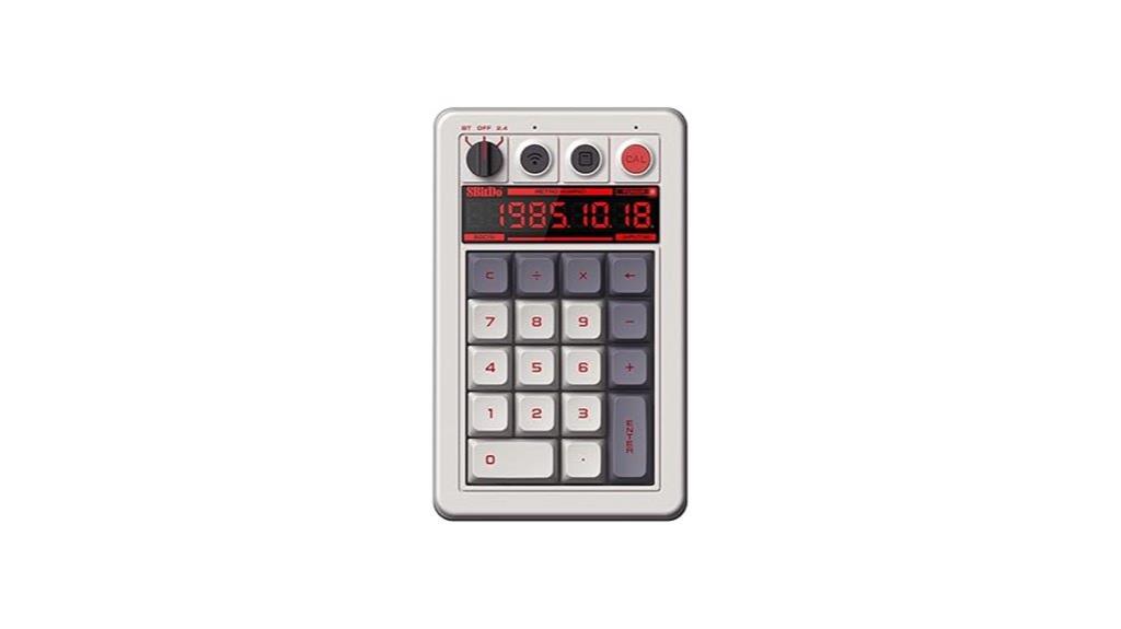 retro mechanical numpad compatibility