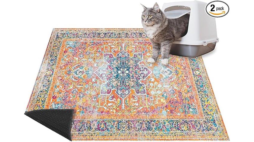 reusable cat litter mats