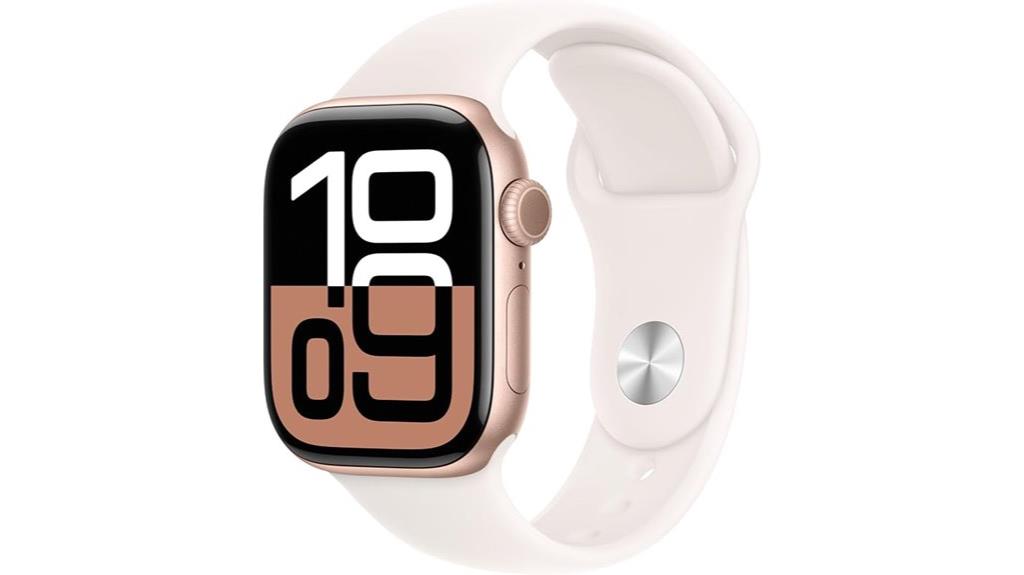 rose gold apple watch