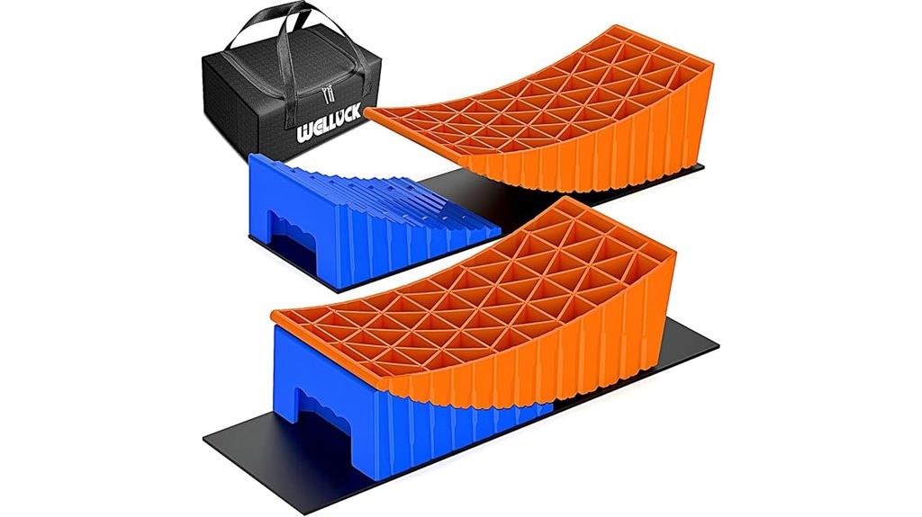 rv camper leveling blocks