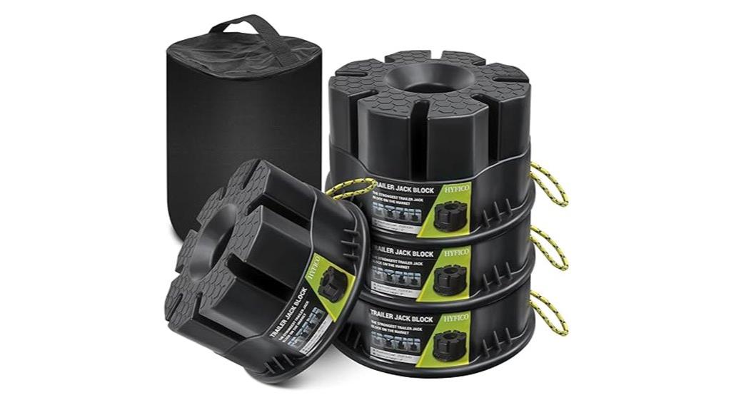 rv trailer leveling blocks