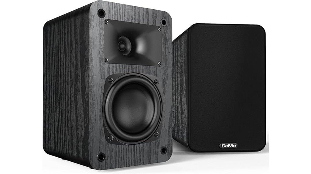 saiyin passive stereo speakers