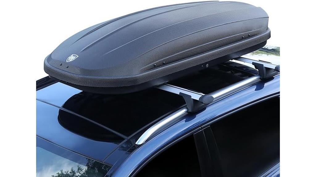 secure 165lbs rooftop carrier