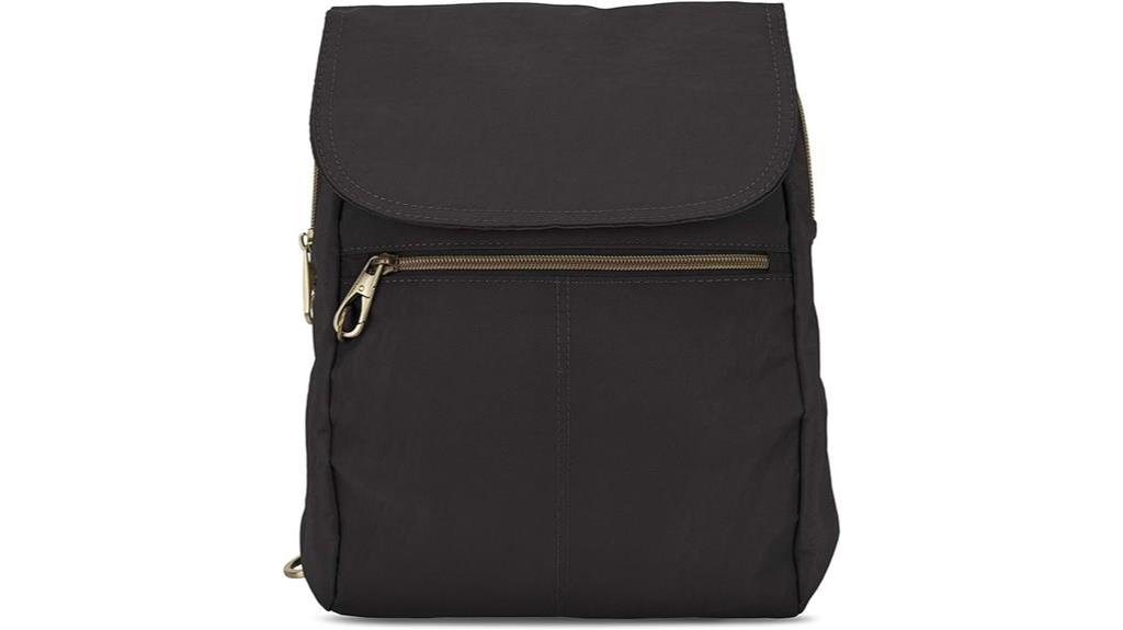 secure slim travel backpack