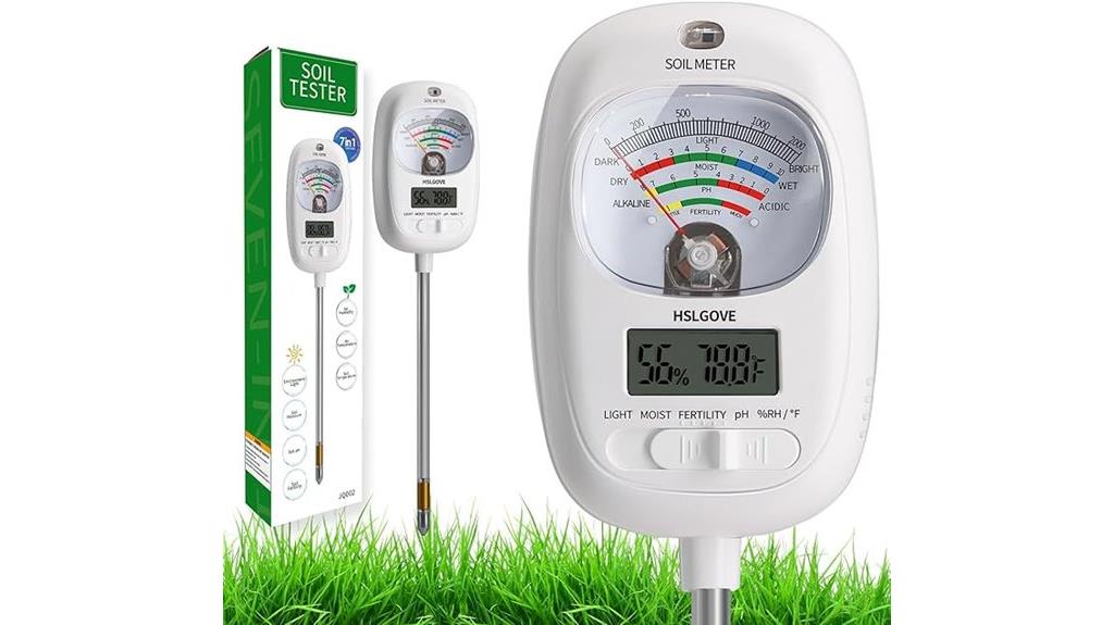 seven in one soil tester
